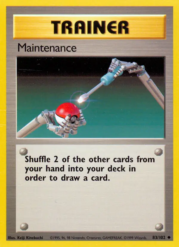 Maintenance 83 Normal