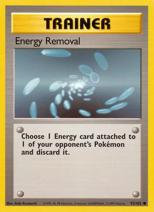 Energy Removal 92 Normal