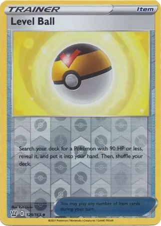 Level Ball Reverse Holo 129