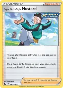 Rapid Strike Style Mustard 132