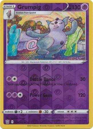 Grumpig Reverse Holo 056