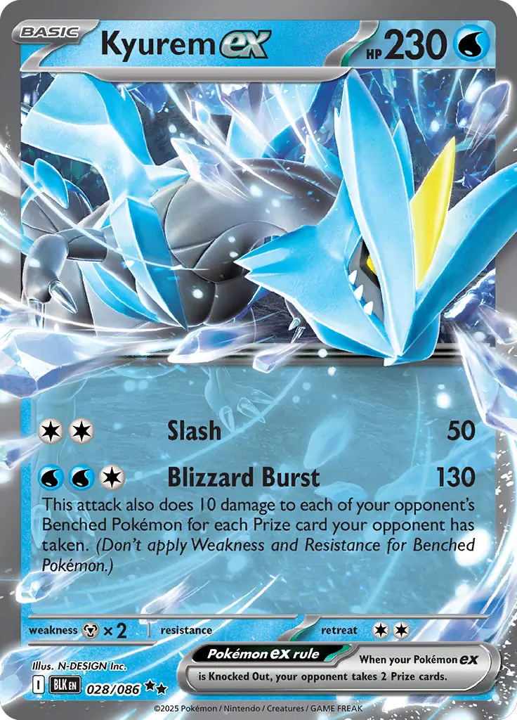 Kyurem ex 028 Normal