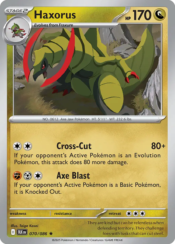 Haxorus 070 Normal