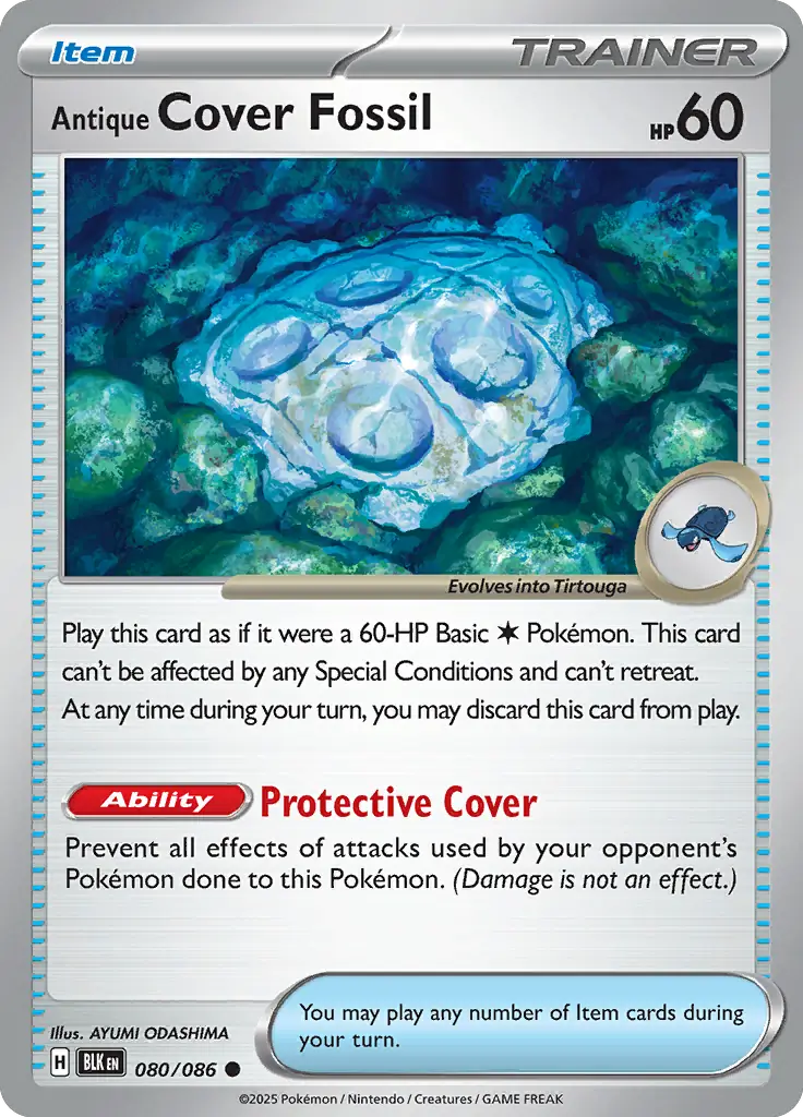 Antique Cover Fossil 080 Normal