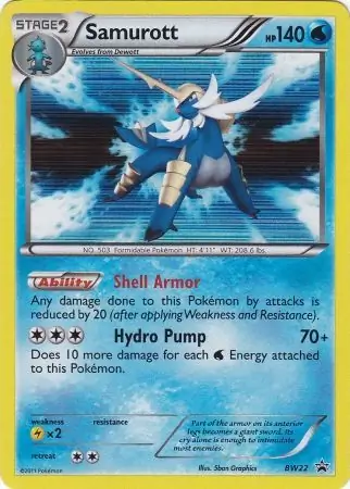 Samurott BW22 Normal