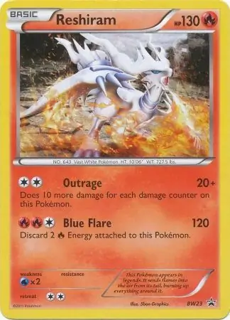Reshiram BW23 Normal