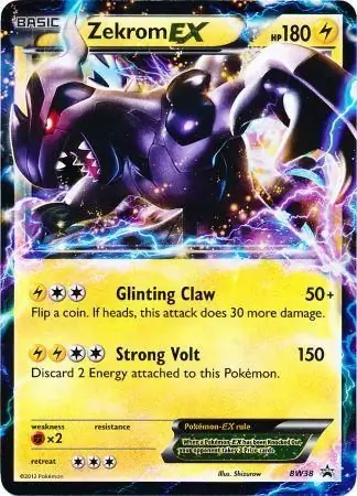 Zekrom EX BW38 Normal
