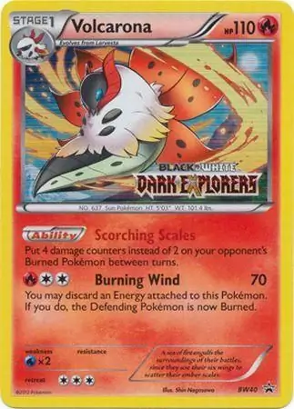 Volcarona Staff Prerelease BW40 Normal