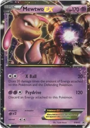 Mewtwo EX BW45 Normal