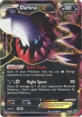 Darkrai EX BW46 Normal