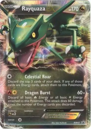 Rayquaza EX BW47 Normal