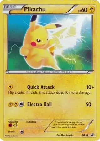 Pikachu BW54