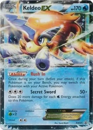 Keldeo EX BW61 Normal