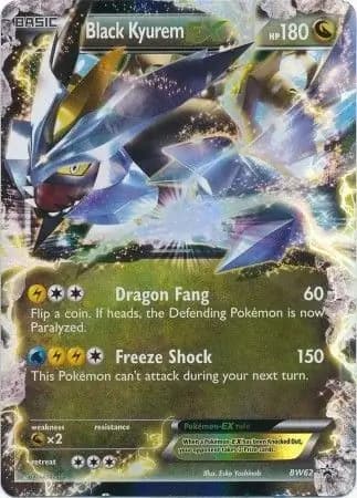 Black Kyurem EX BW62 Normal
