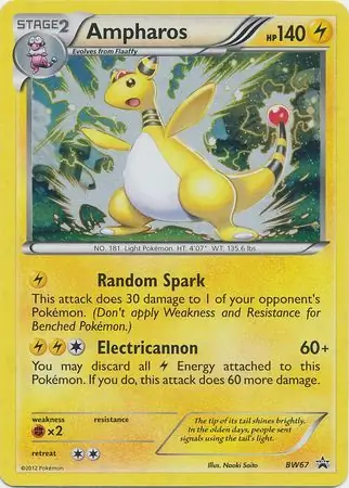 Ampharos BW67 Normal