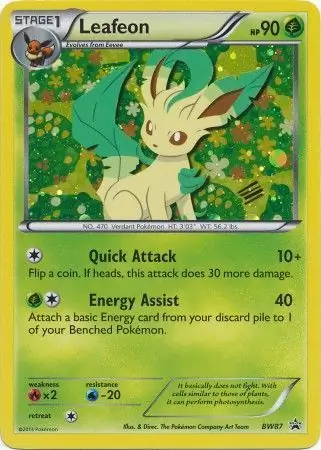 Leafeon BW87 Normal