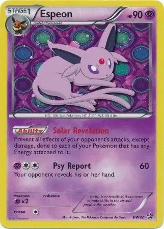 Espeon BW92 Normal