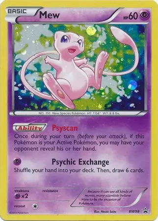 Mew BW98 Normal