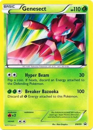 Genesect BW99 Normal
