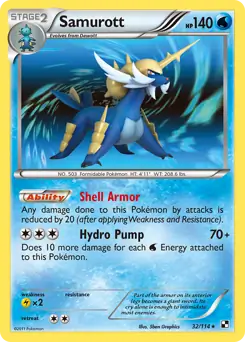 Samurott Holo 32
