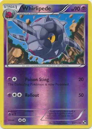 Whirlipede Reverse Holo 53 Normal