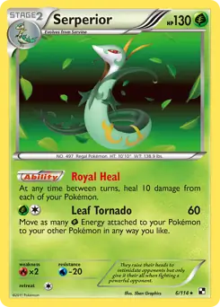 Serperior Holo 6 Normal