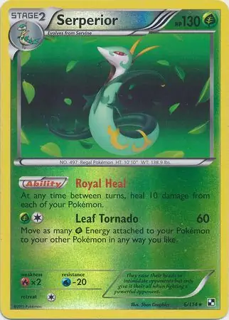 Serperior Reverse Holo 6