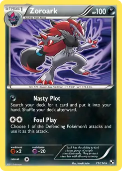 Zoroark Holo 71 Normal