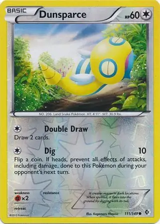 Dunsparce Reverse Holo 111 Normal