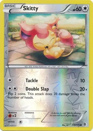 Skitty Reverse Holo 113 Normal