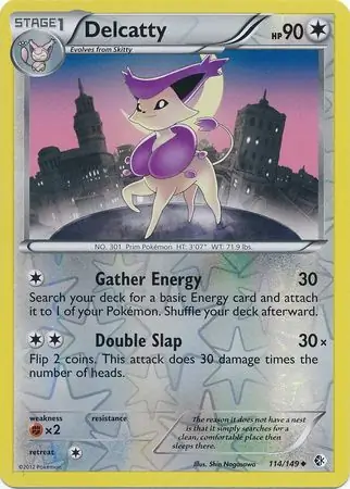 Delcatty Reverse Holo 114 Normal