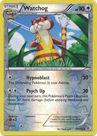 Watchog Reverse Holo 119 Normal