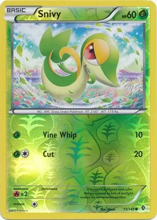 Snivy Reverse Holo 11 Normal