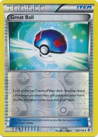 Great Ball Reverse Holo 129 Normal