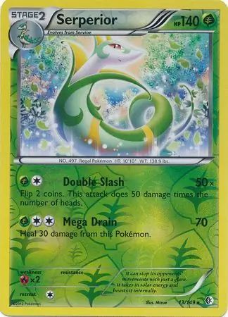 Serperior Reverse Holo 13 Normal