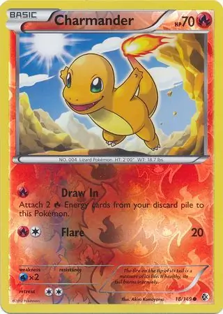 Charmander Reverse Holo 18 Normal