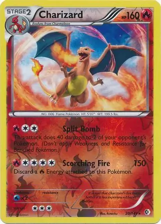 Charizard Reverse Holo 20 Normal