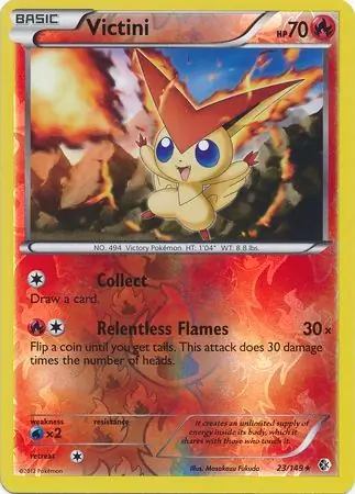 Victini Reverse Holo 23