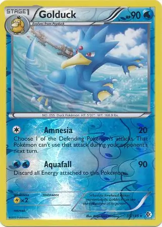 Golduck Reverse Holo 35 Normal