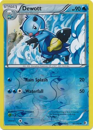 Dewott Reverse Holo 40