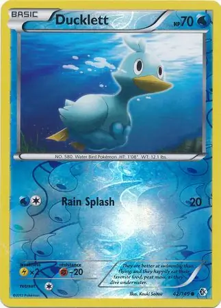 Ducklett Reverse Holo 42 Normal