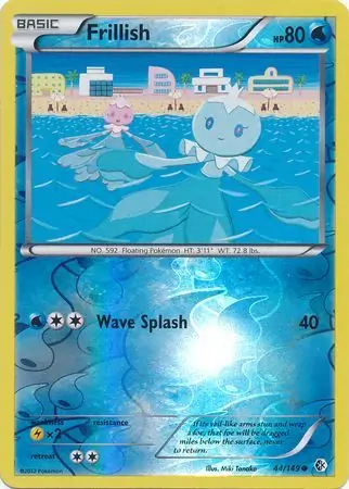 Frillish Reverse Holo 44 Normal