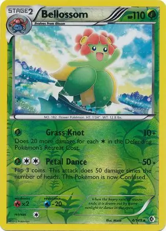 Bellossom Reverse Holo 4 Normal