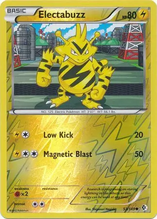 Electabuzz Reverse Holo 53