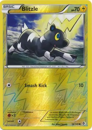 Blitzle Reverse Holo 56 Normal