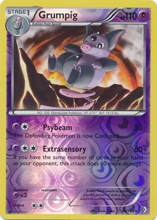 Grumpig Reverse Holo 60 Normal