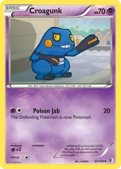 Croagunk 65 Normal