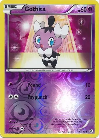 Gothita Reverse Holo 75 Normal