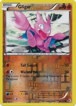 Gligar Reverse Holo 80 Normal