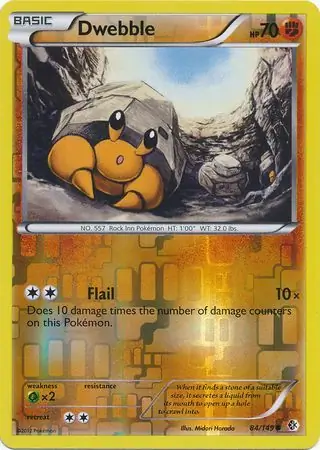 Dwebble Reverse Holo 84 Normal